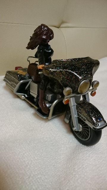 貴重!ルパン三世 峰不二子&バイク(ハーレー) フルリペイント ゆうパック送込 < アニメ/コミック/キャラクター 貴重!ルパン三世 峰不二子&バイク(ハーレー) フルリペイント ゆうパック送込 < アニメ/コミック/キャラクターの