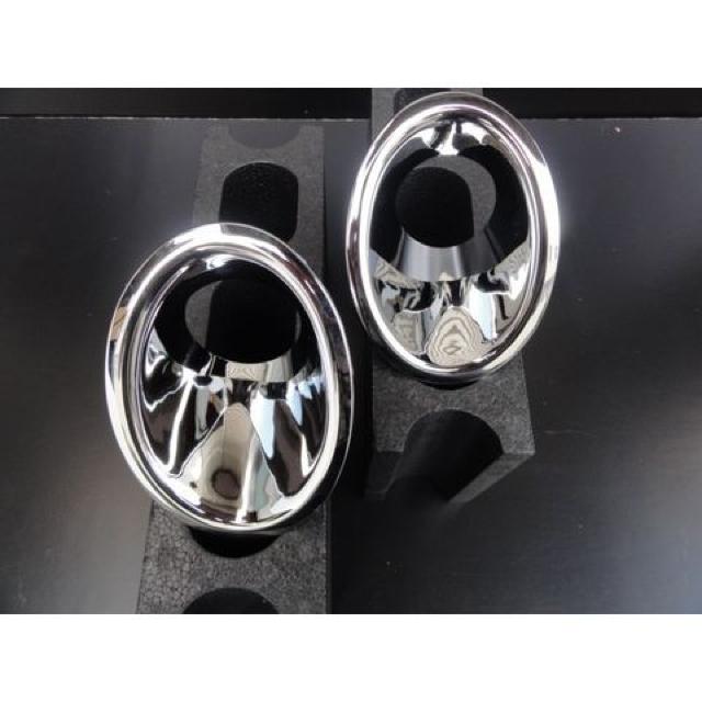 日産 バネット NV200 クロームメッキフォグライトリング  三菱デリカD:3 < 自動車/バイク 日産 バネット NV200 クロームメッキフォグライトリング  三菱デリカD:3 < 自動車/バイク