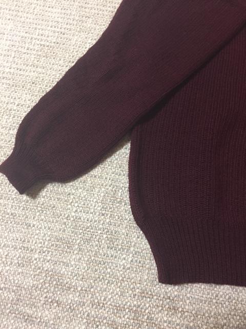 743.編み機☆セーター☆えんじ色 < 女性ファッション  743.編み機☆セーター☆えんじ色 < 女性ファッションの