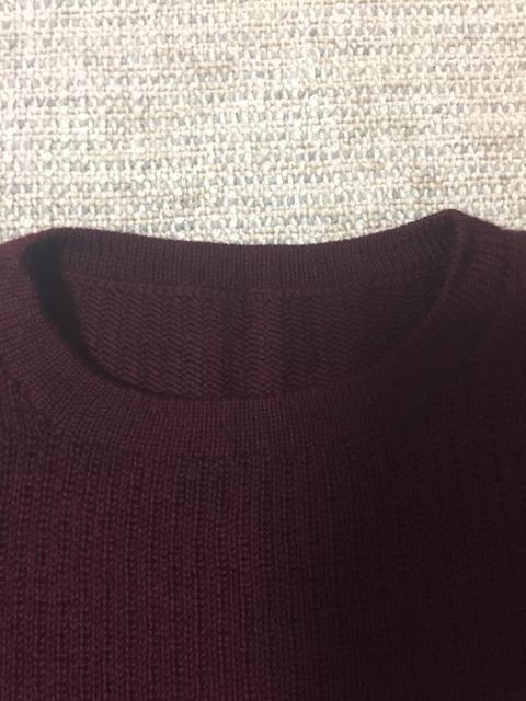 743.編み機☆セーター☆えんじ色 < 女性ファッション  743.編み機☆セーター☆えんじ色 < 女性ファッションの