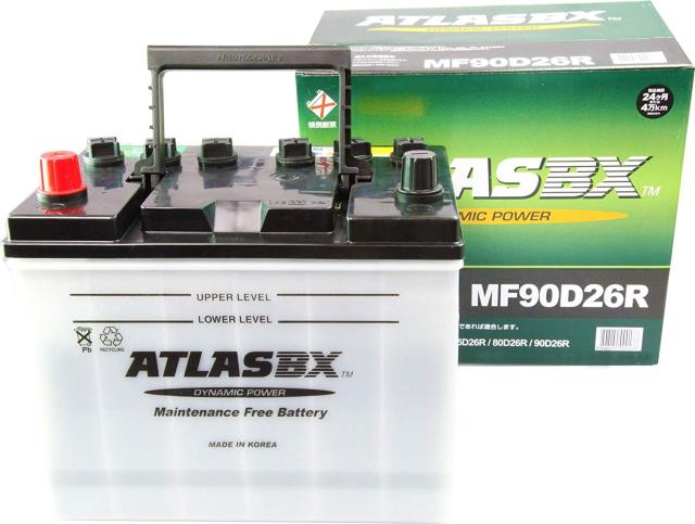 アトラス 国産車バッテリー 90D26R < 自動車/バイク アトラス 国産車バッテリー 90D26R < 自動車/バイク