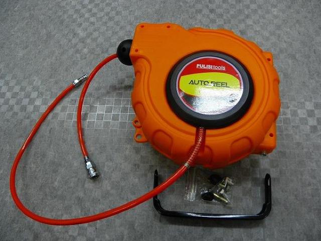 エアーホース オートドラムリール13M! ソケット付属♪ < ペット/手芸/園芸  エアーホース オートドラムリール13M! ソケット付属♪ < ペット/手芸/園芸の