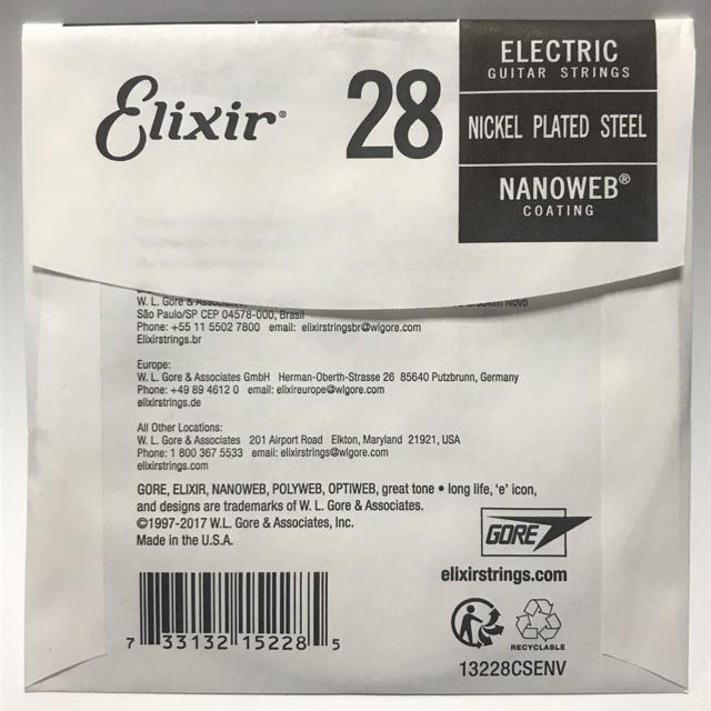 エリクサー バラ弦 .028 1本 ナノウェブ エレキギター用 < ホビー  エリクサー バラ弦 .028 1本 ナノウェブ エレキギター用 < ホビーの