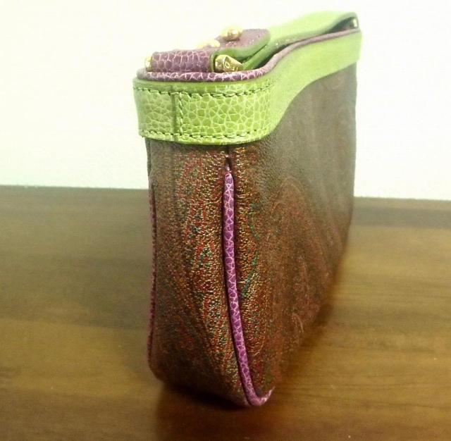 ◆ETRO ハンドバッグ ペイズリー PVC エトロ 中古品 < 女性ファッション  ◆ETRO ハンドバッグ ペイズリー PVC エトロ 中古品 < 女性ファッションの