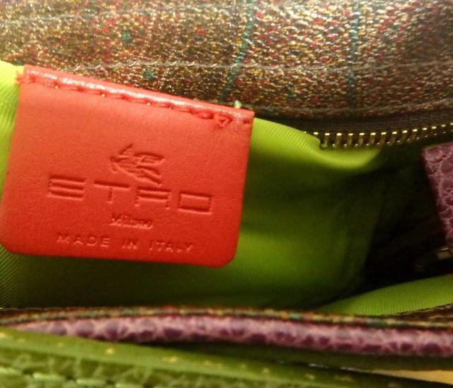 ◆ETRO ハンドバッグ ペイズリー PVC エトロ 中古品 < 女性ファッション  ◆ETRO ハンドバッグ ペイズリー PVC エトロ 中古品 < 女性ファッションの