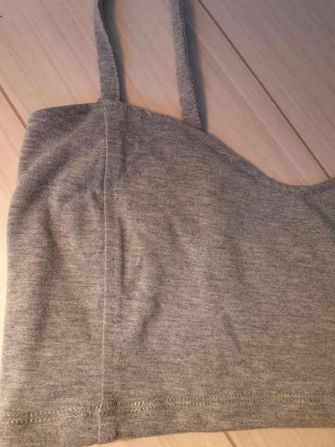 新品■可愛い♪バックラインストラップ キャミソール ブラ グレー ヨガ◆Lサイズ < 女性ファッション 新品■可愛い♪バックラインストラップ キャミソール ブラ グレー ヨガ◆Lサイズ < 女性ファッションの