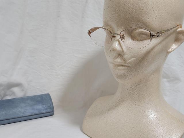 正規レア ショパール Dロゴ ラグジュアリーアイウェア シェルグラデーション 石装飾 ハーフリムメタルフレーム 眼鏡○サングラス < ブランド  正規レア ショパール Dロゴ ラグジュアリーアイウェア シェルグラデーション 石装飾 ハーフリムメタルフレーム 眼鏡○サングラス < ブランドの