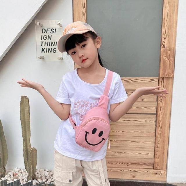 キッズ ウエストバッグ ボディバッグ ショルダーバッグ 斜め掛け ピンク < キッズ/ベビー  キッズ ウエストバッグ ボディバッグ ショルダーバッグ 斜め掛け ピンク < キッズ/ベビーの