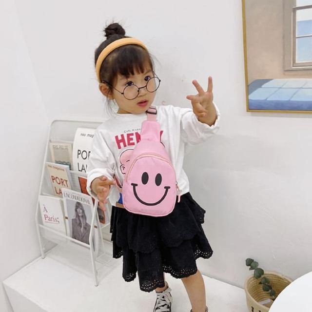 キッズ ウエストバッグ ボディバッグ ショルダーバッグ 斜め掛け ピンク < キッズ/ベビー  キッズ ウエストバッグ ボディバッグ ショルダーバッグ 斜め掛け ピンク < キッズ/ベビーの