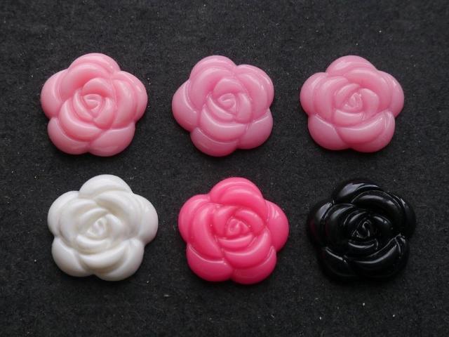 プラパーツ 手芸・アクセサリーパーツ  薔薇 パーツ 6個セット デコパーツ < 香水/コスメ/ネイル  プラパーツ 手芸・アクセサリーパーツ  薔薇 パーツ 6個セット デコパーツ  < 香水/コスメ/ネイルの