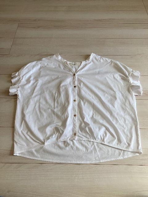 美品☆BEAMSHEART☆白半袖ブラウス < ブランド  美品☆BEAMSHEART☆白半袖ブラウス  < ブランドの