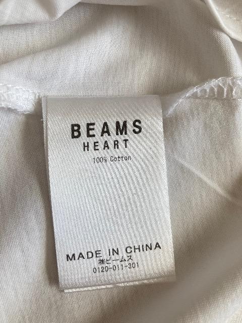 美品☆BEAMSHEART☆白半袖ブラウス < ブランド  美品☆BEAMSHEART☆白半袖ブラウス < ブランドの