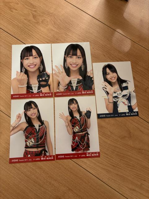 AKB48 サイード横田絵玲奈 生写真 5枚セット < タレントグッズ  AKB48 サイード横田絵玲奈 生写真 5枚セット  < タレントグッズの