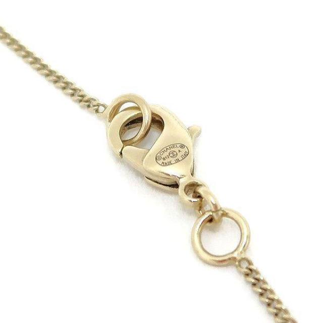 ◆ 本物 新品同様 ◆ CHANEL シャネル ネックレス マットゴールド ココマーク ラインストーン 保存袋 人気 A41302 < ブランド  ◆ 本物 新品同様 ◆ CHANEL シャネル ネックレス マットゴールド ココマーク ラインストーン 保存袋 人気 A41302 < ブランドの