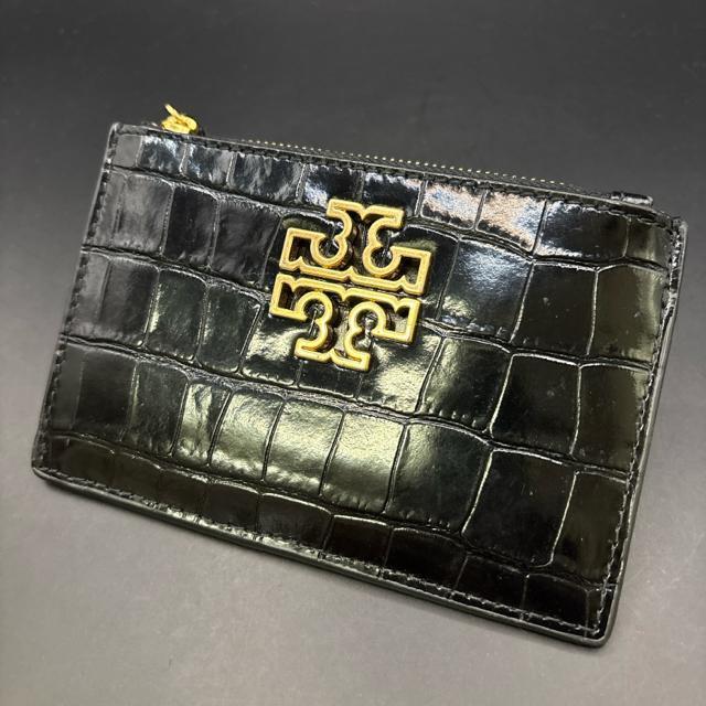 即決 TORY BURCH トリーバーチ クロコ調 コインケース 小銭入れ < ブランド  即決 TORY BURCH トリーバーチ クロコ調 コインケース 小銭入れ < ブランドの