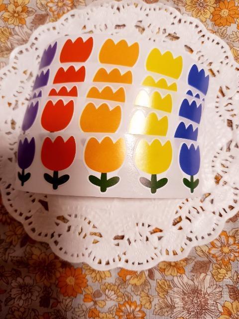 お裾分け☆チューリップのシール5セット☆ < インテリア/ライフ  お裾分け☆チューリップのシール5セット☆  < インテリア/ライフの