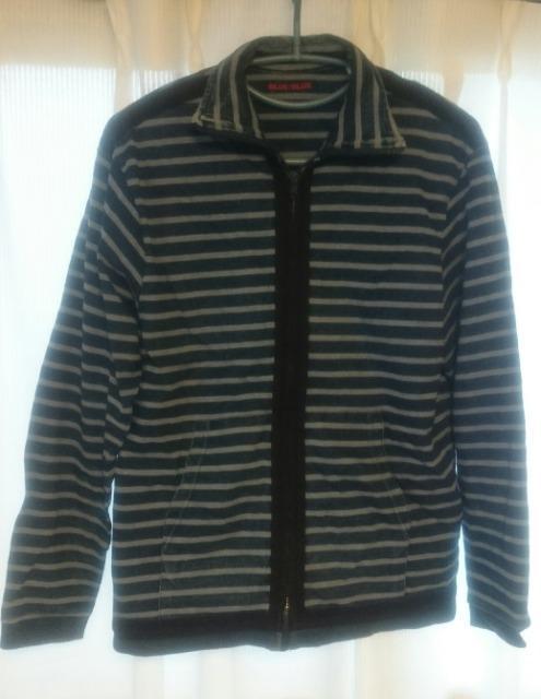 ★blueblue*ブルーブルー★インディゴ*染めブルゾン・ジャケット★(2)★中古★ < 男性ファッション ★blueblue*ブルーブルー★インディゴ*染めブルゾン・ジャケット★(2)★中古★ < 男性ファッションの