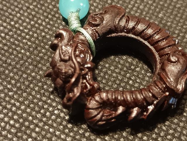 檀木龍神守り。ストラップです。一点物と「お知らせ」☆☆ < 女性アクセサリー/時計 檀木龍神守り。ストラップです。一点物と「お知らせ」☆☆ < 女性アクセサリー/時計の