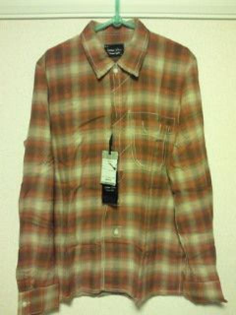 08ナンバーナイン†レーヨンチェックネルシャツ†キムタク着用† < ブランド 08ナンバーナイン†レーヨンチェックネルシャツ†キムタク着用† < ブランドの