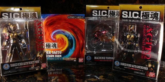 未開封 極魂 仮面ライダーアギト4種グランド・トルネイダ・トリニティ・フレイム&トルネド < ホビー  未開封 極魂 仮面ライダーアギト4種グランド・トルネイダ・トリニティ・フレイム&トルネド  < ホビーの