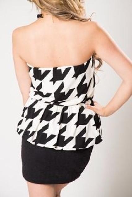 MARS☆千鳥柄☆ペプラムベアワンピ☆美品 < ブランド MARS☆千鳥柄☆ペプラムベアワンピ☆美品 < ブランドの