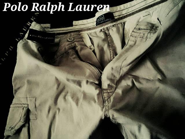 【POLO】ラルフローレン Vintage Destroyed ミリタリーカーゴショーツ 38/L.Khaki < ブランド 【POLO】ラルフローレン Vintage Destroyed ミリタリーカーゴショーツ 38/L.Khaki < ブランドの