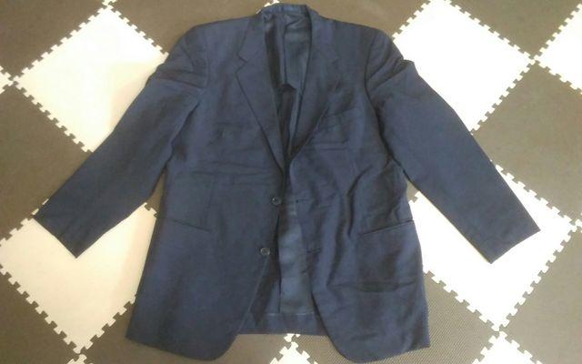 AB7 紺 ブレザー 美品 JAMBOREE < 男性ファッション AB7 紺 ブレザー 美品 JAMBOREE < 男性ファッションの