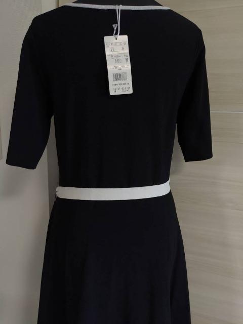 ゆうパック送料無料へ変更しました/TO  BE CHIC/トゥービーシック/ニットワンピース/水玉/バイカラー/黒白/38 < ブランド  ゆうパック送料無料へ変更しました/TO  BE CHIC/トゥービーシック/ニットワンピース/水玉/バイカラー/黒白/38 < ブランドの