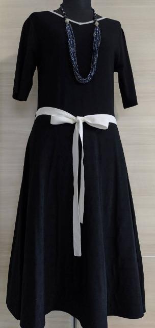 ゆうパック送料無料へ変更しました/TO  BE CHIC/トゥービーシック/ニットワンピース/水玉/バイカラー/黒白/38 < ブランド  ゆうパック送料無料へ変更しました/TO  BE CHIC/トゥービーシック/ニットワンピース/水玉/バイカラー/黒白/38 < ブランドの