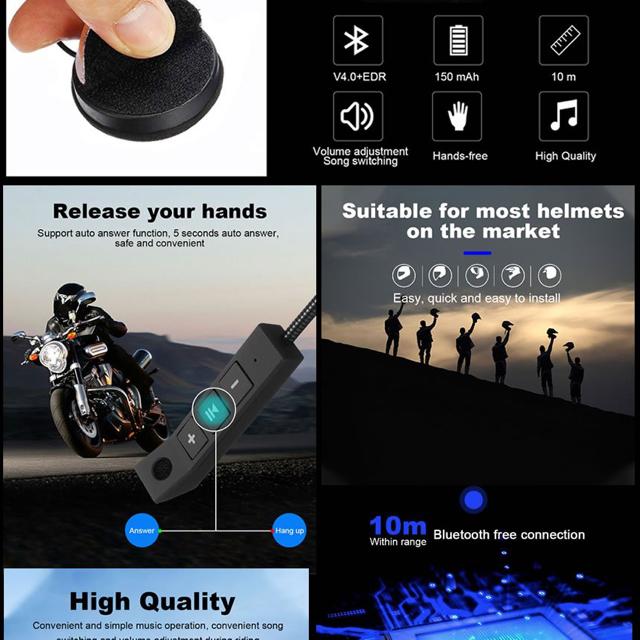 バイク用 Bluetooth 4.1 無線 ヘッドセット イヤホン 高音質 < 自動車/バイク バイク用 Bluetooth 4.1 無線 ヘッドセット イヤホン 高音質 < 自動車/バイク