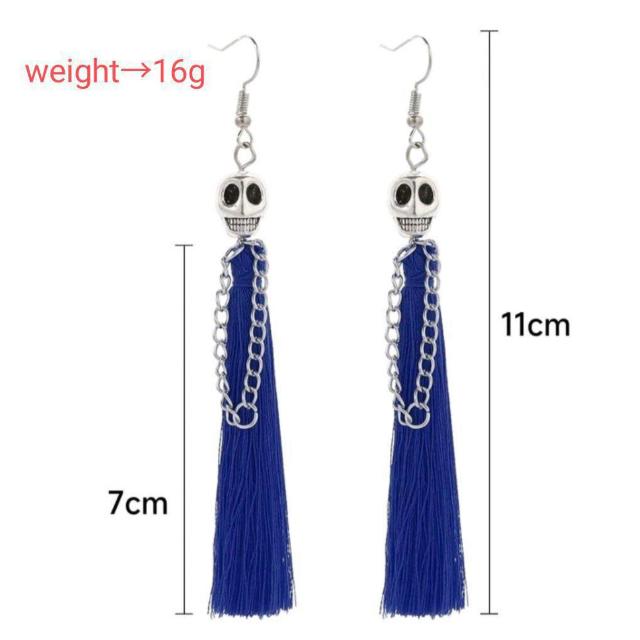 新品★スカルデコ★タッセルドロップピアス < 女性アクセサリー/時計  新品★スカルデコ★タッセルドロップピアス < 女性アクセサリー/時計の