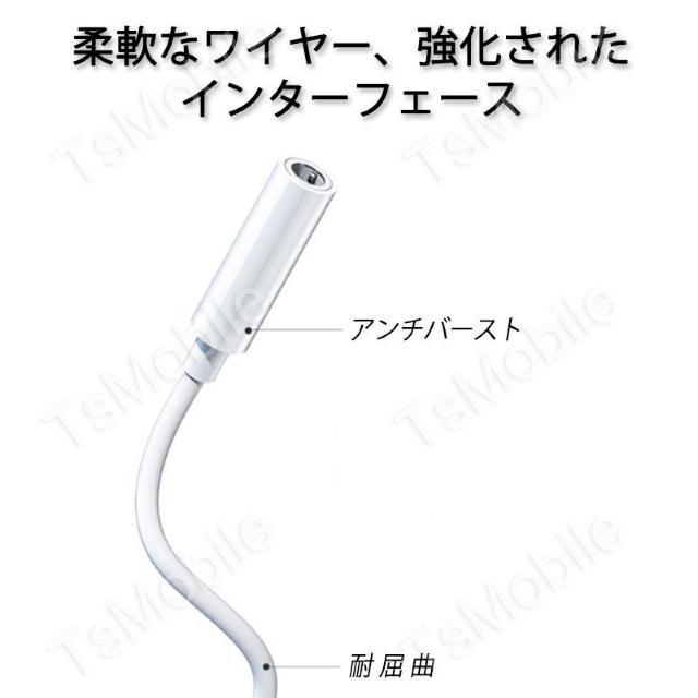 apple 3.5mmAUXジャック 変換ケーブル 白色 < PC本体/周辺機器 apple 3.5mmAUXジャック 変換ケーブル 白色 < PC本体/周辺機器の