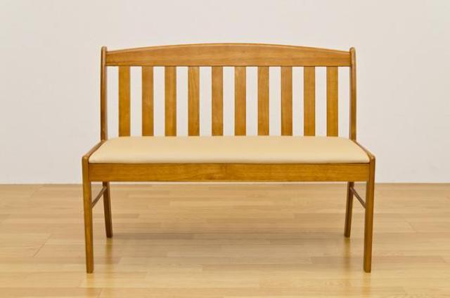 【送料無料】天然木 コローナ ダイニングベンチチェア PVCレザー 合皮 幅102cm 背もたれ付き < インテリア/ライフ 【送料無料】天然木 コローナ ダイニングベンチチェア PVCレザー 合皮 幅102cm 背もたれ付き < インテリア/ライフの