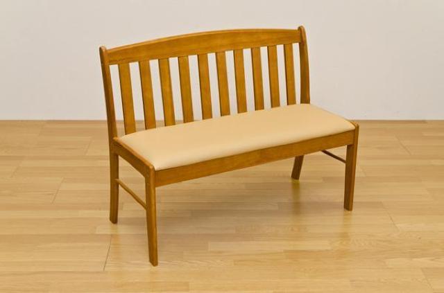 【送料無料】天然木 コローナ ダイニングベンチチェア PVCレザー 合皮 幅102cm 背もたれ付き < インテリア/ライフ 【送料無料】天然木 コローナ ダイニングベンチチェア PVCレザー 合皮 幅102cm 背もたれ付き < インテリア/ライフの