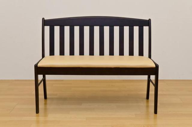 【送料無料】天然木 コローナ ダイニングベンチチェア PVCレザー 合皮 幅102cm 背もたれ付き < インテリア/ライフ 【送料無料】天然木 コローナ ダイニングベンチチェア PVCレザー 合皮 幅102cm 背もたれ付き < インテリア/ライフの