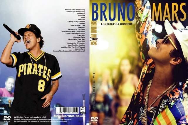 2018CIBRUNO MARS LIVE 2018Iu[m}[Y   CD/DVD/rfI 