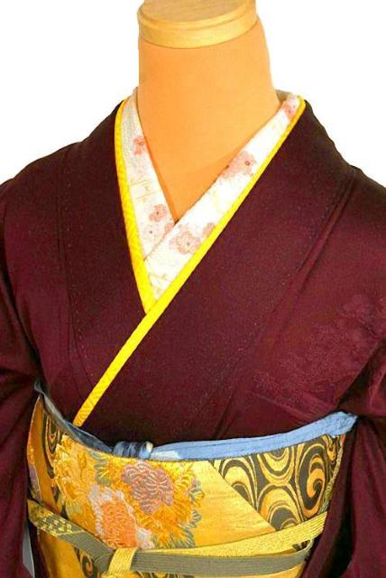 【単衣】【最高級】美品 織柄 銀閣寺 バチ衿 付下げ 身丈155.5cm 裄丈63cm T3560 < 女性ファッション  【単衣】【最高級】美品 織柄 銀閣寺 バチ衿 付下げ 身丈155.5cm 裄丈63cm T3560 < 女性ファッションの