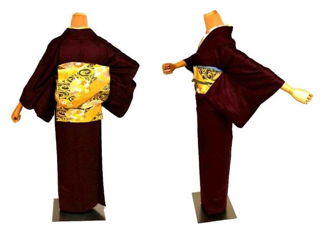 【単衣】【最高級】美品 織柄 銀閣寺 バチ衿 付下げ 身丈155.5cm 裄丈63cm T3560 < 女性ファッション  【単衣】【最高級】美品 織柄 銀閣寺 バチ衿 付下げ 身丈155.5cm 裄丈63cm T3560 < 女性ファッションの