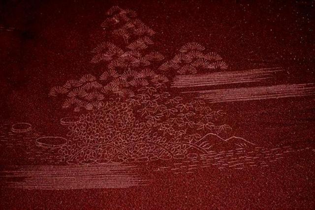 【単衣】【最高級】美品 織柄 銀閣寺 バチ衿 付下げ 身丈155.5cm 裄丈63cm T3560 < 女性ファッション  【単衣】【最高級】美品 織柄 銀閣寺 バチ衿 付下げ 身丈155.5cm 裄丈63cm T3560 < 女性ファッションの