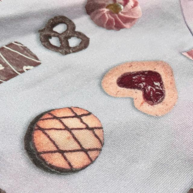 MILK クッキー プリント 総柄 フレア スカート < 女性ファッション MILK クッキー プリント 総柄 フレア スカート < 女性ファッションの