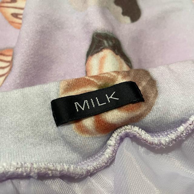 MILK クッキー プリント 総柄 フレア スカート < 女性ファッション MILK クッキー プリント 総柄 フレア スカート < 女性ファッションの
