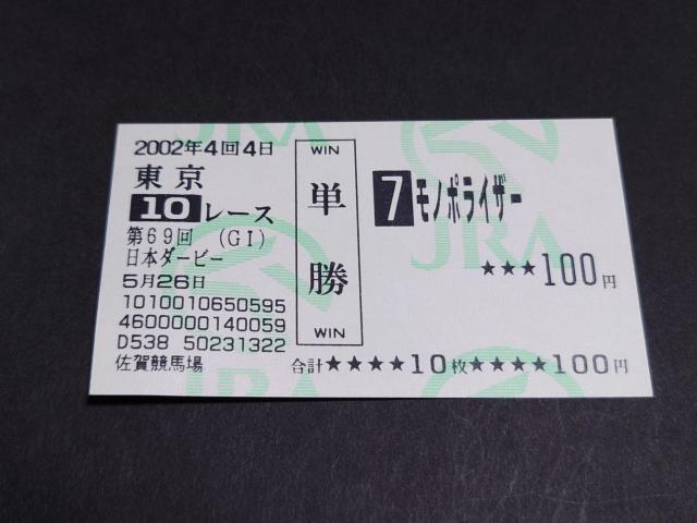 m|CU[ 2002N 69 {_[r[ Pn / Dx  񌻒n n JRA oGAO[   zr[ 