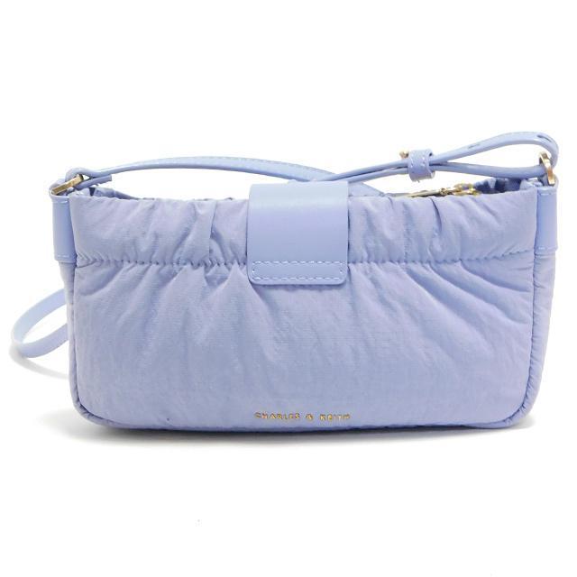 1000円美品 CHARLES & KEITH チャールズ&キース ミニショルダーバッグ スマホショルダーバッグ 薄紫系 < ブランド 1000円美品 CHARLES & KEITH チャールズ&キース ミニショルダーバッグ スマホショルダーバッグ 薄紫系 < ブランドの