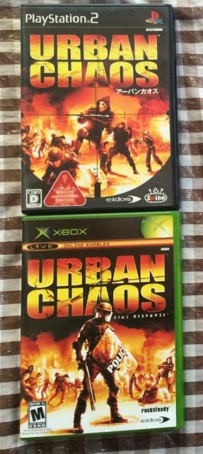 PS2 XBOX アーバンカオス Urban Chaos: Riot Response 2本セット 海外版 北米版 < ゲーム本体/ソフト PS2 XBOX アーバンカオス Urban Chaos: Riot Response 2本セット 海外版 北米版 < ゲーム本体/ソフトの