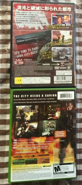 PS2 XBOX アーバンカオス Urban Chaos: Riot Response 2本セット 海外版 北米版 < ゲーム本体/ソフト PS2 XBOX アーバンカオス Urban Chaos: Riot Response 2本セット 海外版 北米版 < ゲーム本体/ソフトの