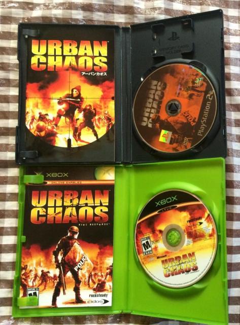 PS2 XBOX アーバンカオス Urban Chaos: Riot Response 2本セット 海外版 北米版 < ゲーム本体/ソフト PS2 XBOX アーバンカオス Urban Chaos: Riot Response 2本セット 海外版 北米版 < ゲーム本体/ソフトの