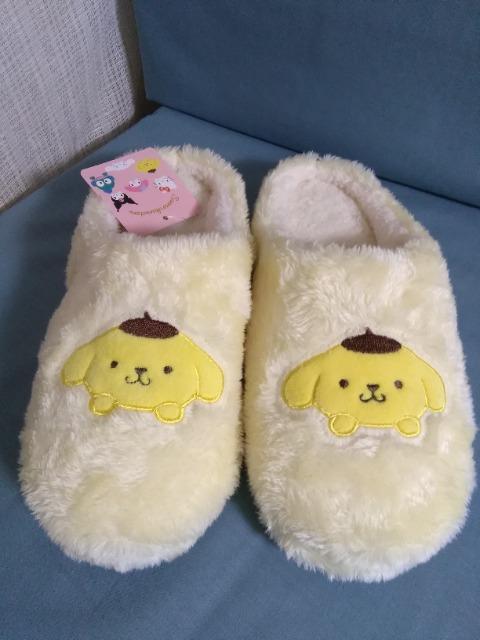 サンリオキャラクターズボアルームスリッパ ポムポムプリン < アニメ/コミック/キャラクター サンリオキャラクターズボアルームスリッパ ポムポムプリン < アニメ/コミック/キャラクターの