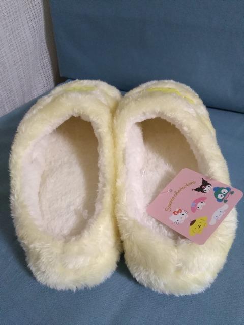 サンリオキャラクターズボアルームスリッパ ポムポムプリン < アニメ/コミック/キャラクター サンリオキャラクターズボアルームスリッパ ポムポムプリン < アニメ/コミック/キャラクターの