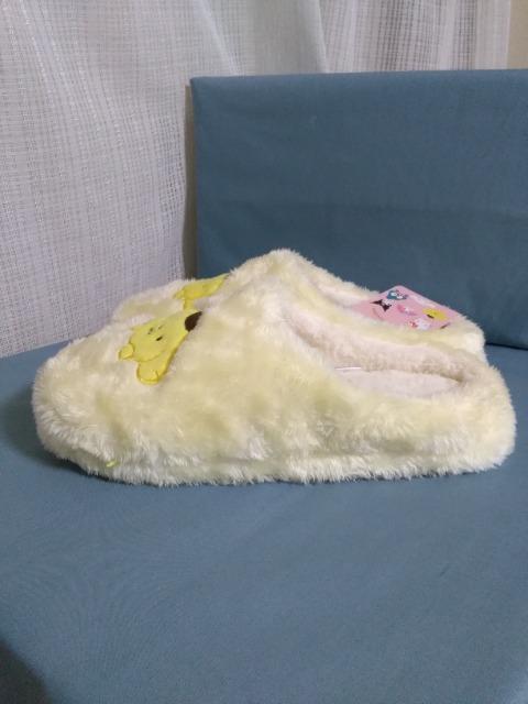 サンリオキャラクターズボアルームスリッパ ポムポムプリン < アニメ/コミック/キャラクター サンリオキャラクターズボアルームスリッパ ポムポムプリン < アニメ/コミック/キャラクターの