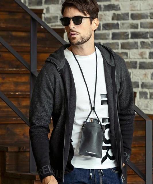 ☆1PIU1UGUALE3 RELAX ウノピュウノウグァーレトレリラックス ロゴ レザー 牛革 ショルダー バッグ ポーチ☆新品 < 男性ファッション ☆1PIU1UGUALE3 RELAX ウノピュウノウグァーレトレリラックス ロゴ レザー 牛革 ショルダー バッグ ポーチ☆新品 < 男性ファッションの